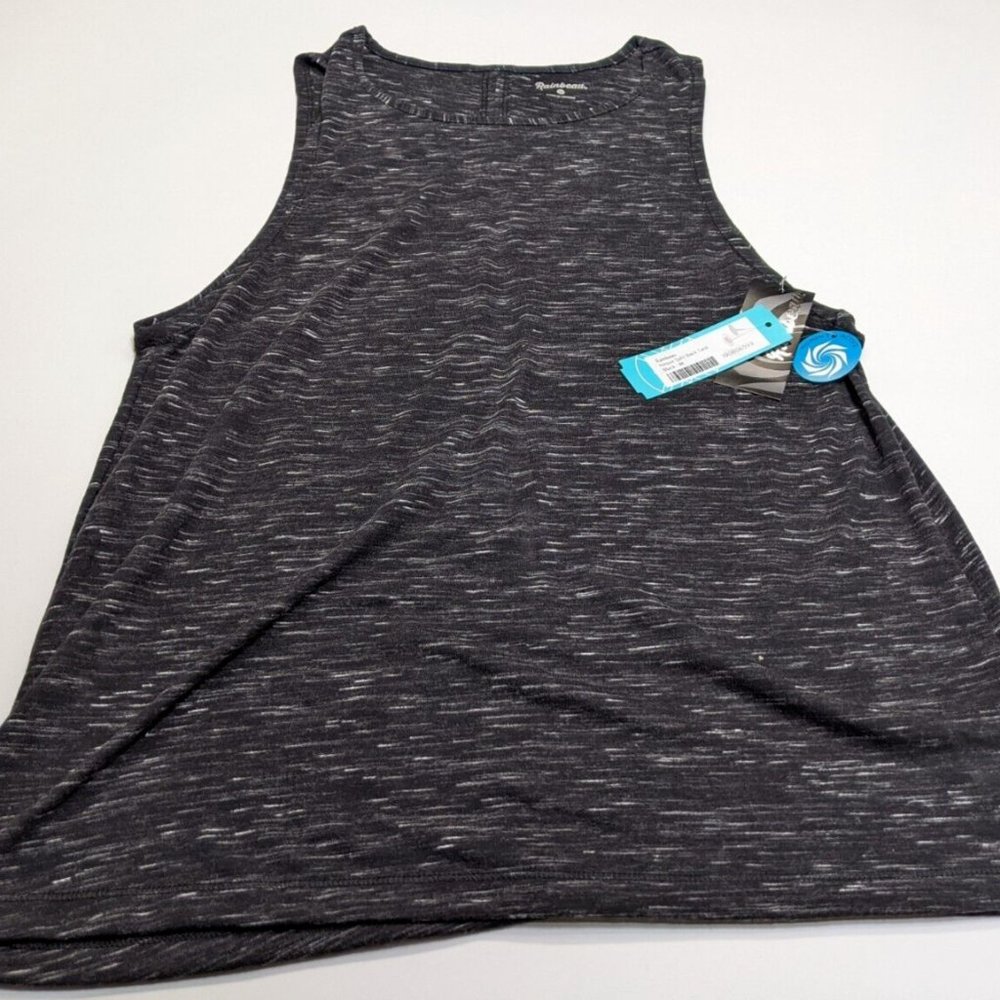 RAINBEAU Women's Nessie Split Back Tank Black size M
